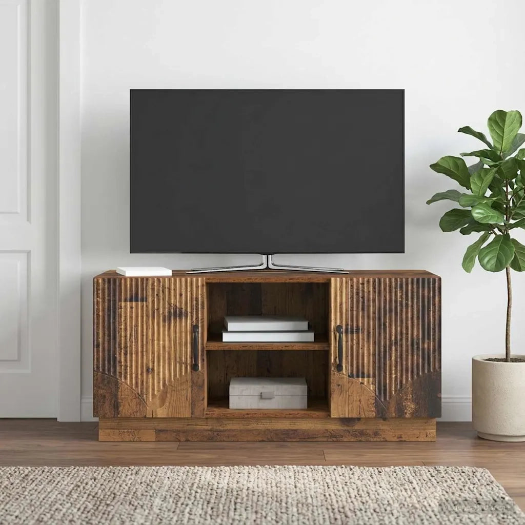 Mobile TV Legno antico 102 x 34,5 x 47 cm Legno ingegnerizzato 895393