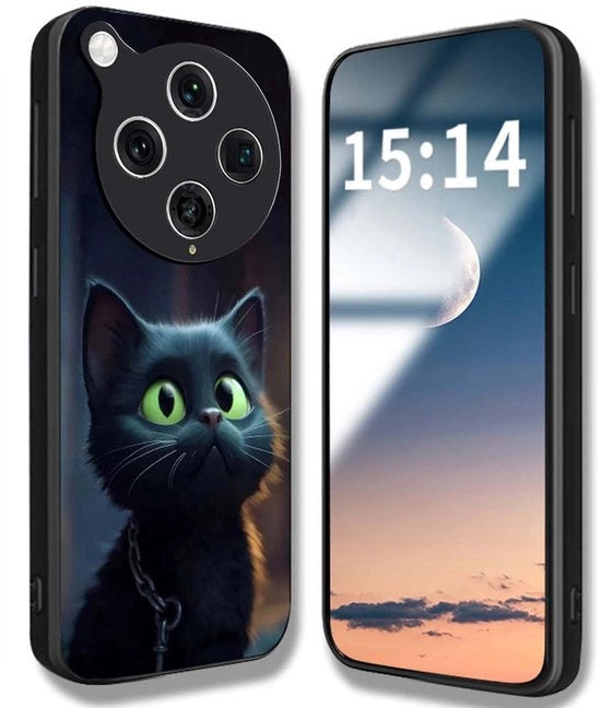 Custodia per OPPO Find X8 Pro con Disegno di Gatti Carini e Protezione Antishock