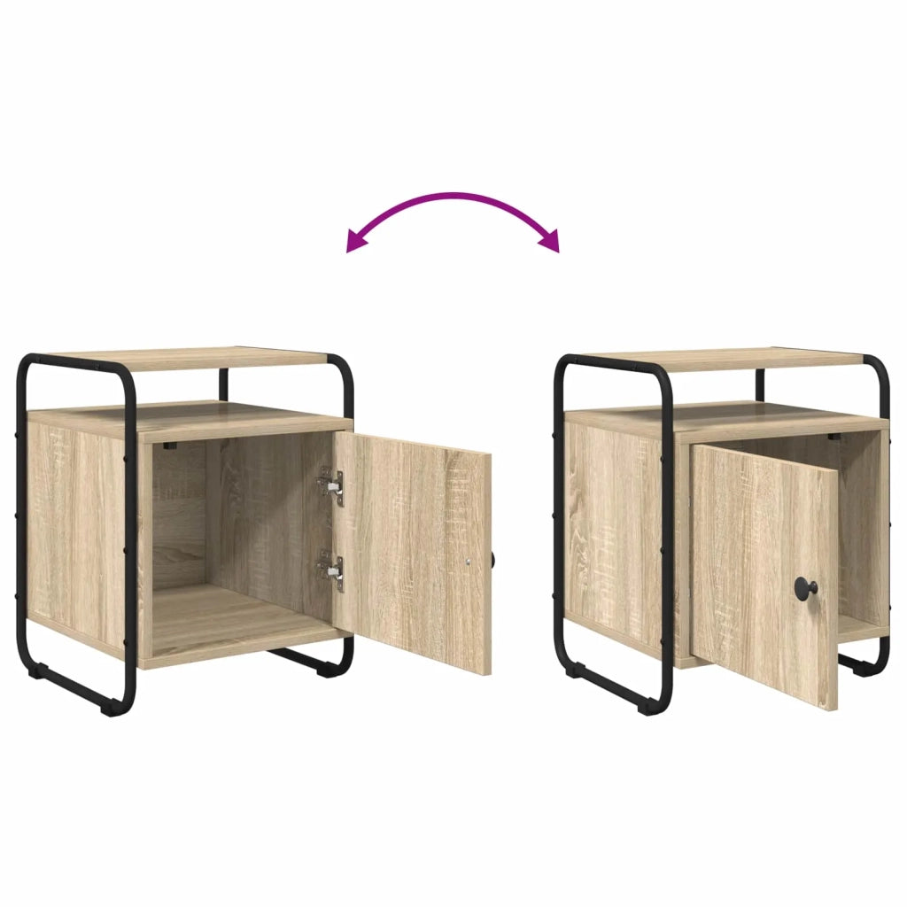 Armadio da Notte Rovere Sonoma Legno ingegnerizzato 8007613