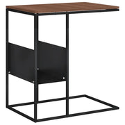 Tavolino da salotto | Tavolino da caff¨¨ | Tavolino da Soggiorno Nero 55x36x59,5 cm Legno Multistrato