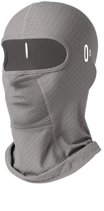 Motor Zonnehoed, Winddicht, Protezione Solare, UV, Zonnehoed Estivo, Unisex, con Visiera, Grigio