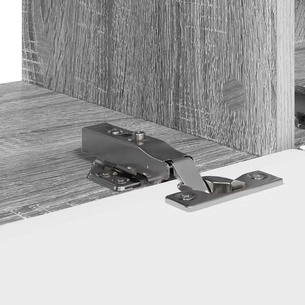 Mobile TV da parete Grigio Sonoma 98 x 31 x 29,5 cm 892241