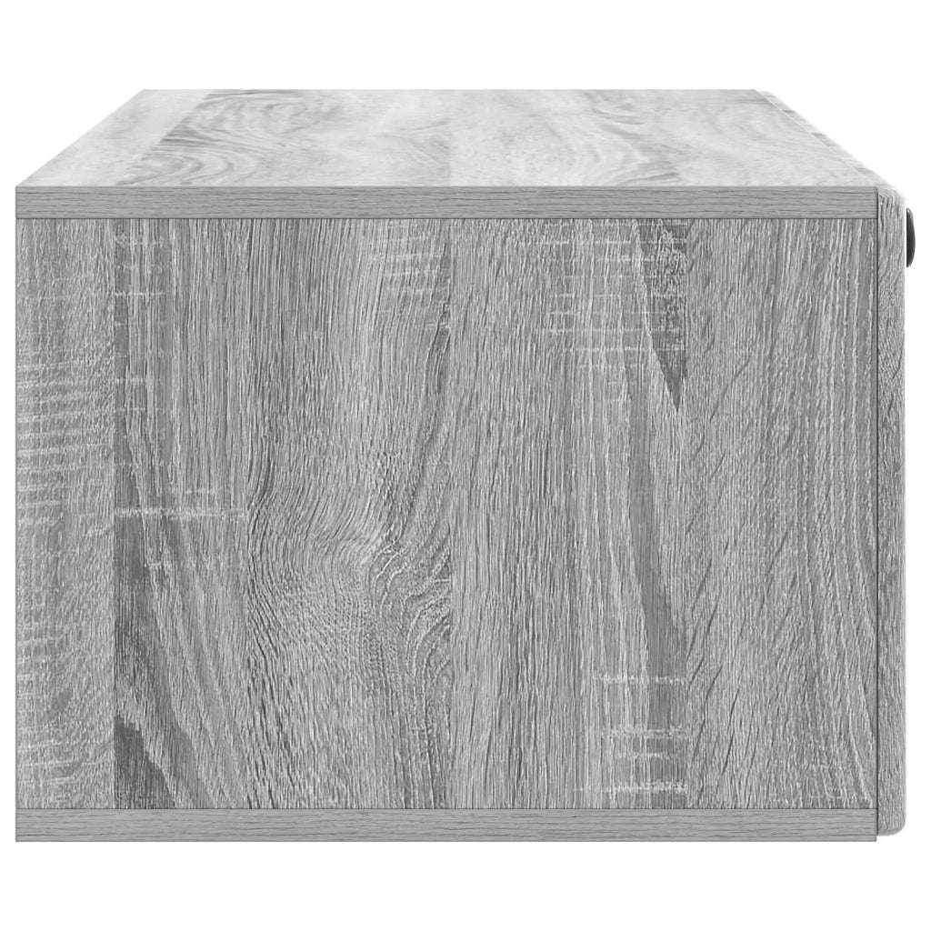 Mobile Porta TV da Muro 98 x 41 x 30 cm Sonoma grigio 899211