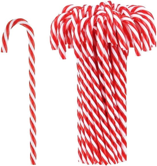Decorazioni per Natale a forma di zuccetta - 12 pezzi - Ornamento da appendere - Decorazione per albero di Natale - Materiale plastico