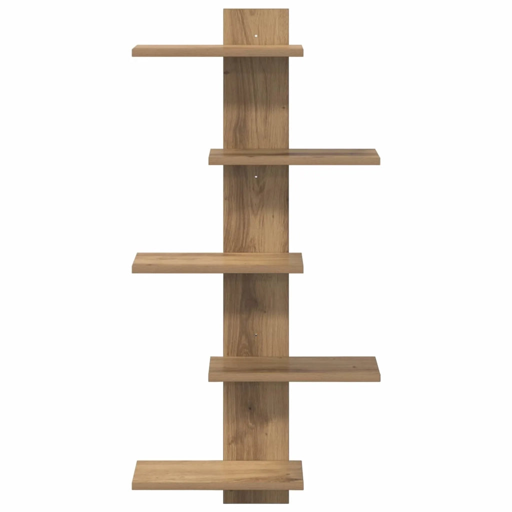 Mensola a muro flottante Rovere Artigianale 48,5 x 15 x 101 cm 8012203
