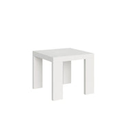 Tavolo allungabile 90/246x90 cm Roxell colore bianco frassino