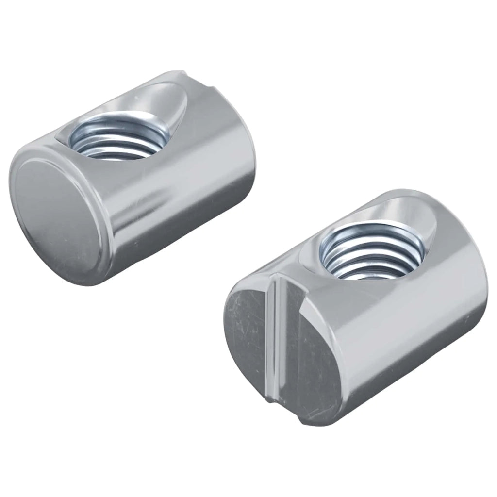 Dado per Barile 2 pcs Argento M6 x 13 mm Ferro 864430