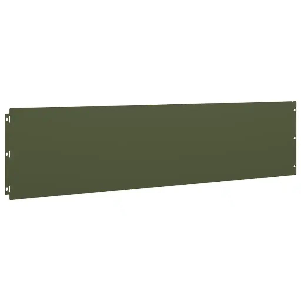 Bordure per Prato 20 pz Verde Oliva Acciaio Laminato a Freddo CFW7765292