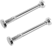 Onderbouwgootsteenbeugels universali - Sostegno adattabile per tubi 35-50 cm - Acciaio inossidabile - Kit di riparazione per tubi (2 pezzi) - Supporto stabile fino a 200 kg - Sostegni per tubi da scarico