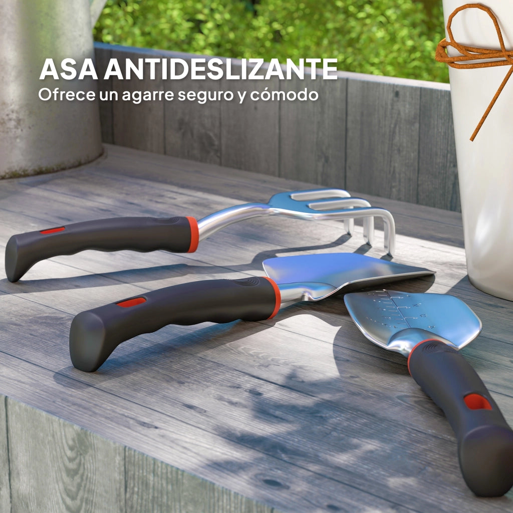 Set Giardinaggio ¨C Zephmum ¨C 9 Pezzi Alluminio con Tijeras de Podar