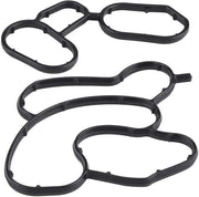 Filtro dell'olio 100% nuovo - Cassetta filtro dell'olio - Raffreddatore dell'olio - Sostituzione dell'adattatore - Materiale plastico - Numero di riferimento OEM 11427508971/11427508970 - Filtro dell'olio per motori