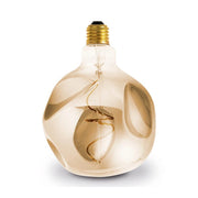 Lampadina globo ambrato