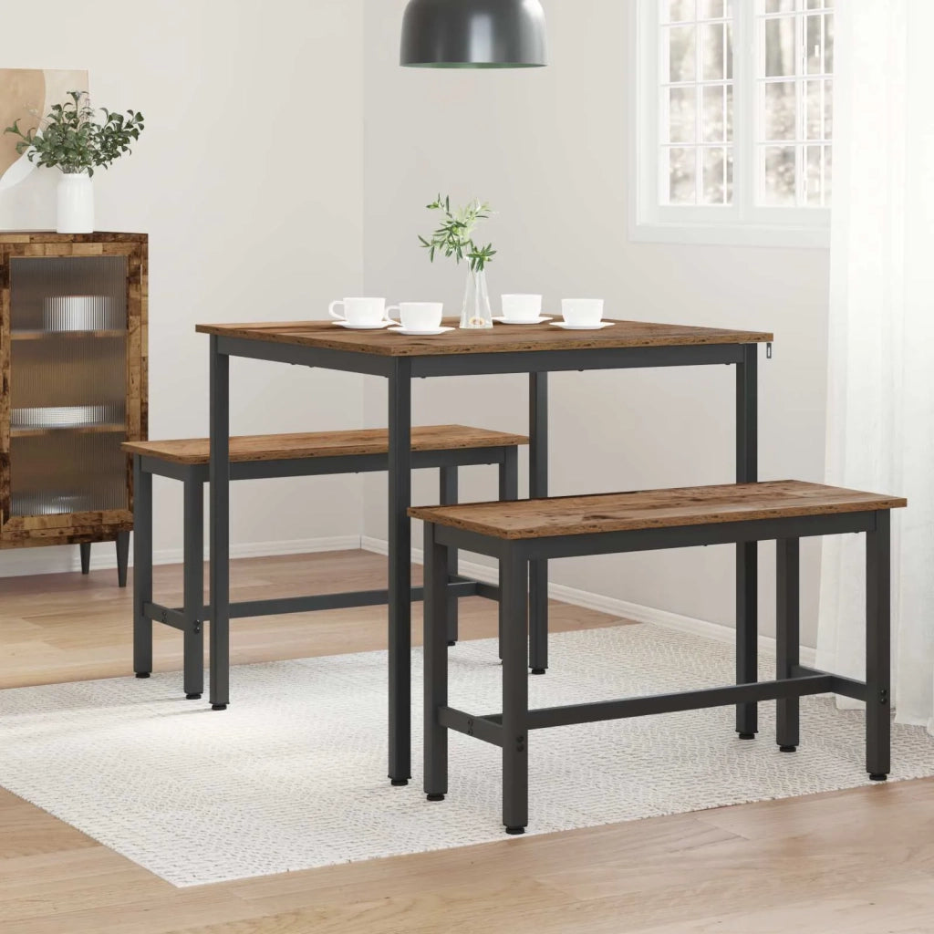 Tavoli da pranzo 80 x 80 x 75 cm Legno ingegnerizzato Quadrato 892630