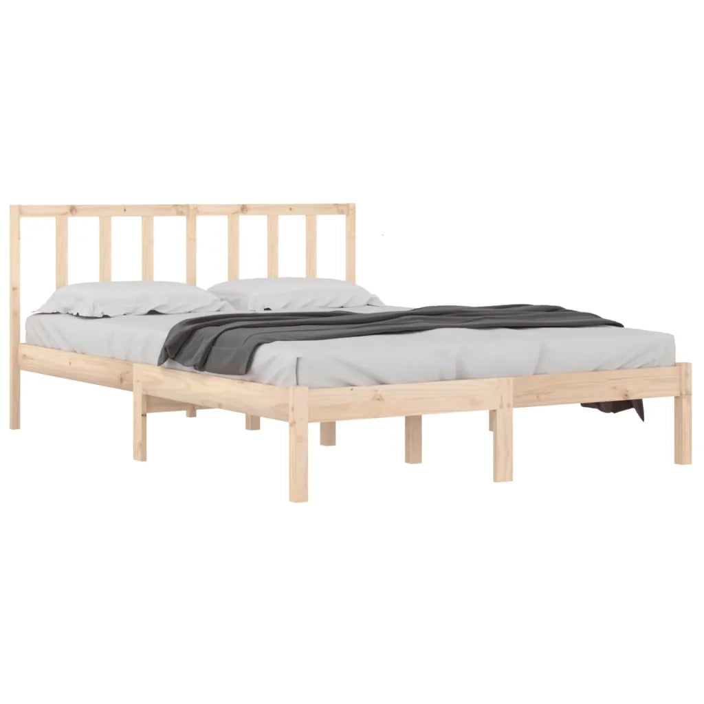 Giroletto-Struttura Letto in Legno Massello di Pino 160x200 cm 494221