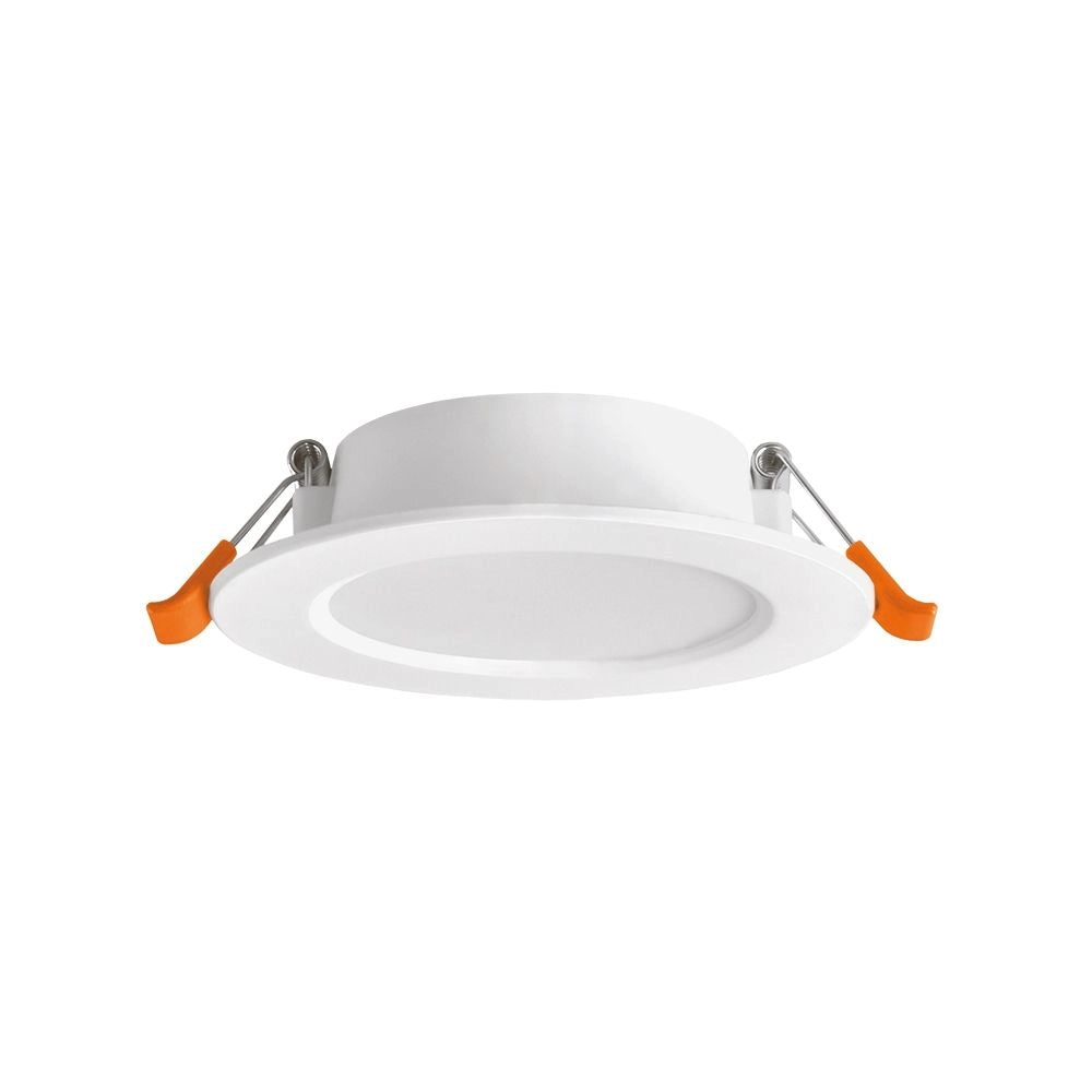 Downlight incasso rotondo bianco 9,8cm LED 4W 4000K Videx
