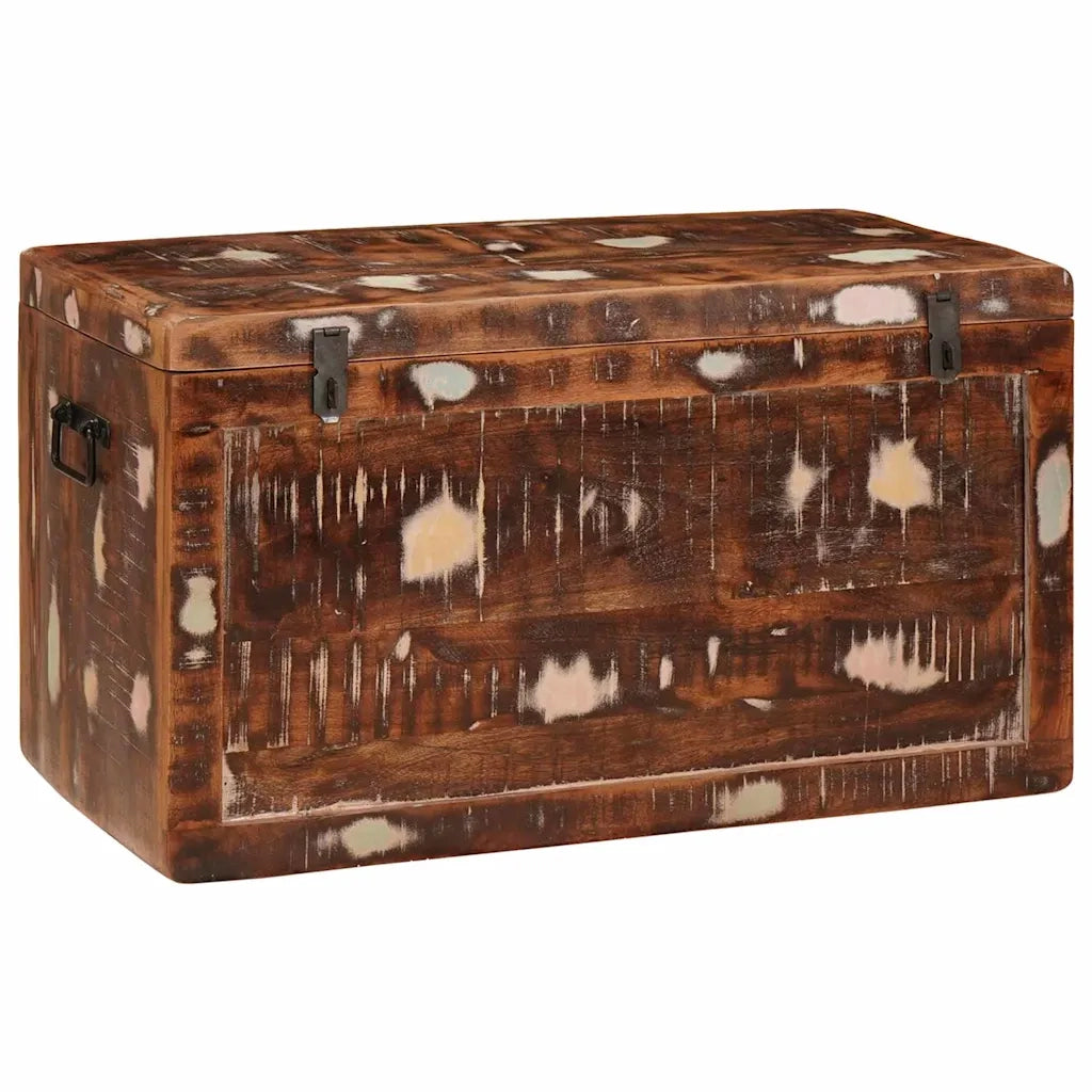 Scatola di Stoccaggio con porta Marrone Legno di mango massello CFW4834917