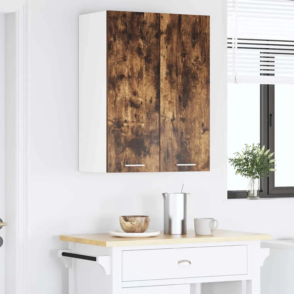 Armadio pensile Rovere fumé 60 x 31 x 80 cm Legno multistrato