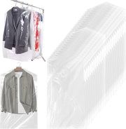 Pacco di 30 Cestini di Protezione per Abiti - 90 x 60 cm - Protezione per Abiti - Borse per Abiti per Vestiti da Appendere