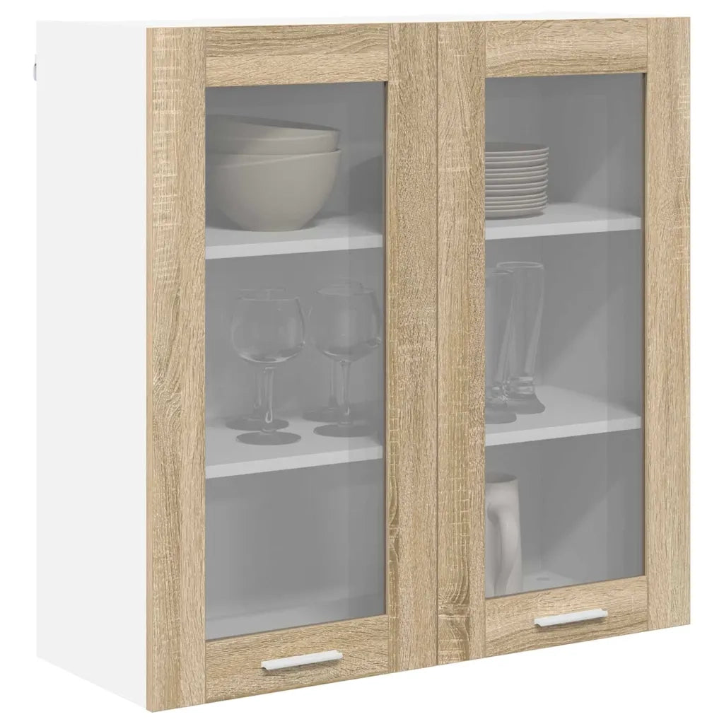 Armadio pensile Rovere Sonoma 80 x 31 x 80 cm Legno multistrato 884324