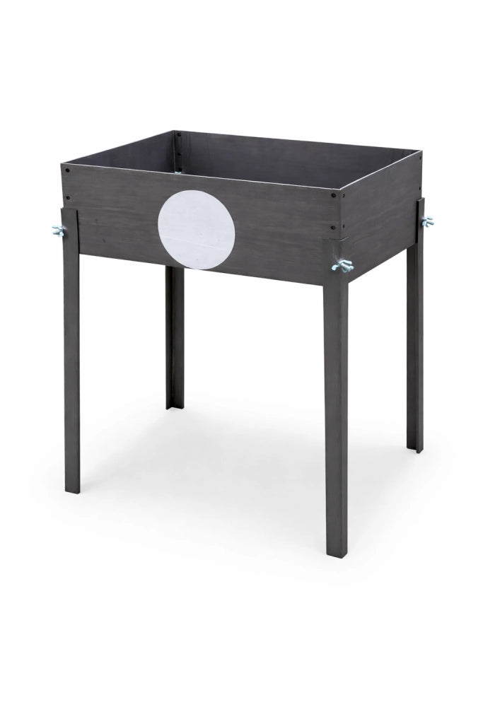 Supporto in Ferro per Fornellone a Gas, 41x41x63,5 cm H, Struttura con Gambe in Ferro SENZA fornellone