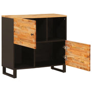 Mobile laterale | Tavolo laterale | Tavolino Marrone 80 x 33 x 75 cm Legno di mango massello