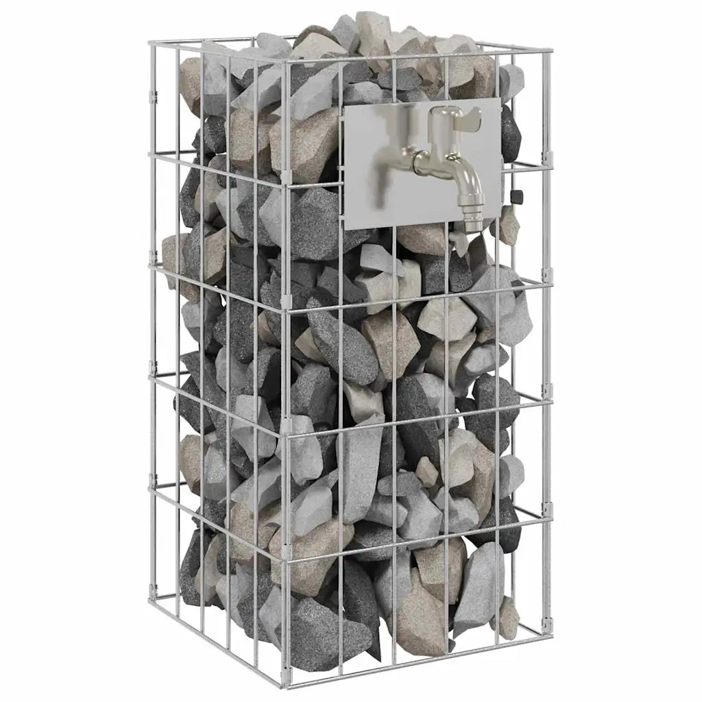 Rubinetto Gabion Argento 26 x 25 x 50 cm Acciaio inossidabile 42013413