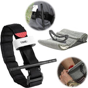 Tourniquet tattico 2 in 1 - 950 mm tourniquet CAT + 15 cm tourniquet di emergenza - Prima assistenza in caso di ferita - Impacco di emergenza unico per attività all'aperto - Adatto per camminate, arrampicate, sport, arrampicate su roccia, campeggio