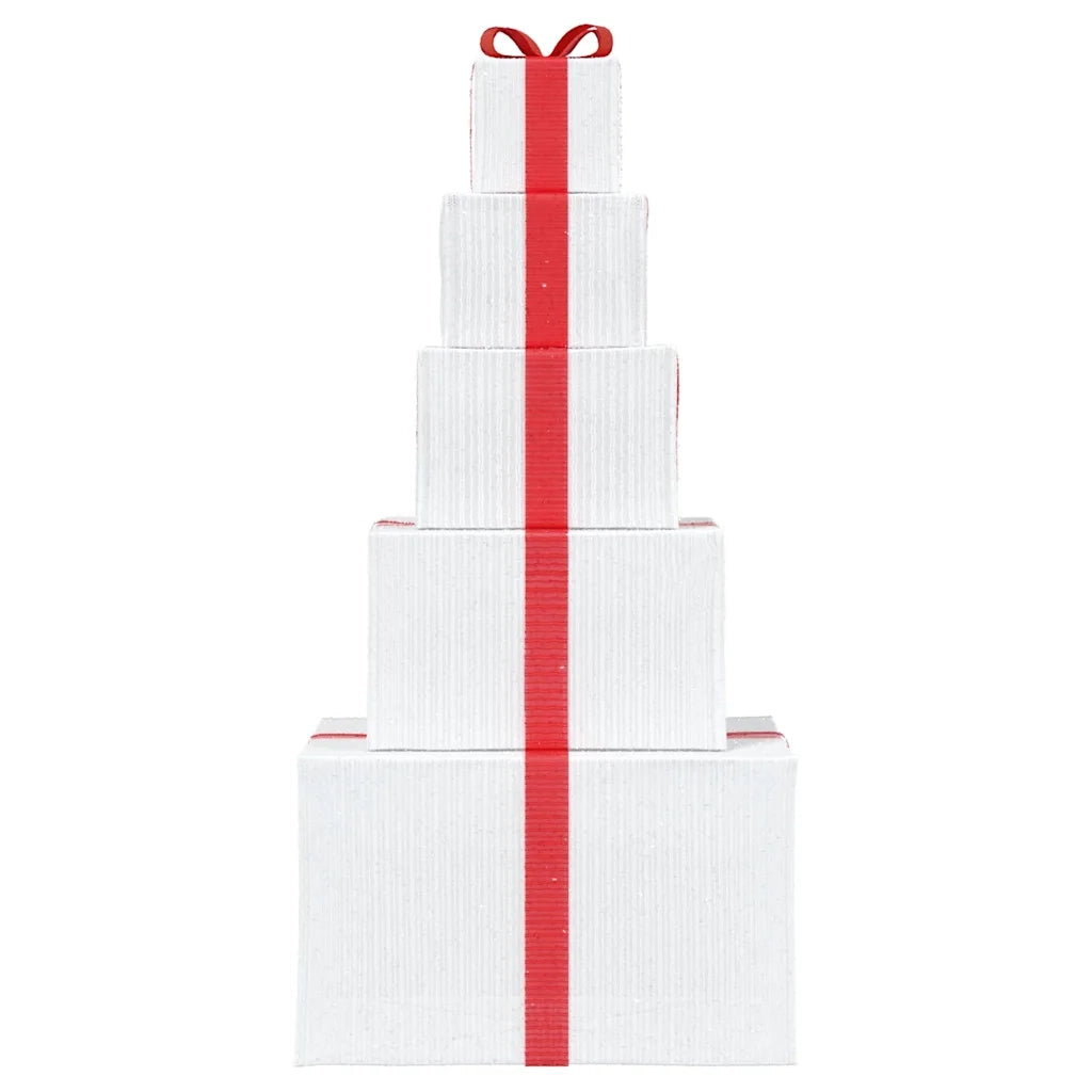 Confezione Regalo Decorazioni Natalizie 250 LED Bianco Caldo 4019488