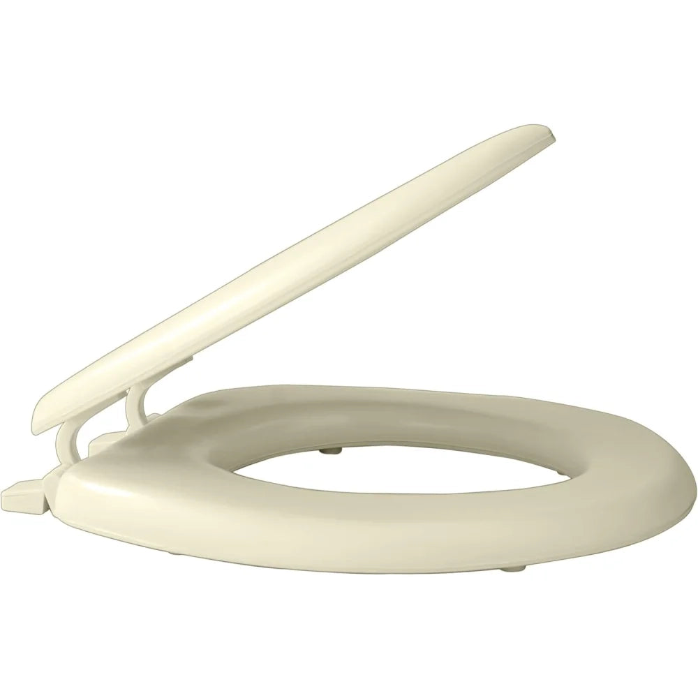 Achim home decor - sedile per wc in vinile morbido, 47 cm, con i