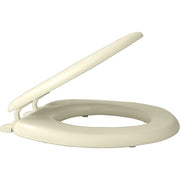 Achim home decor - sedile per wc in vinile morbido, 47 cm, con i
