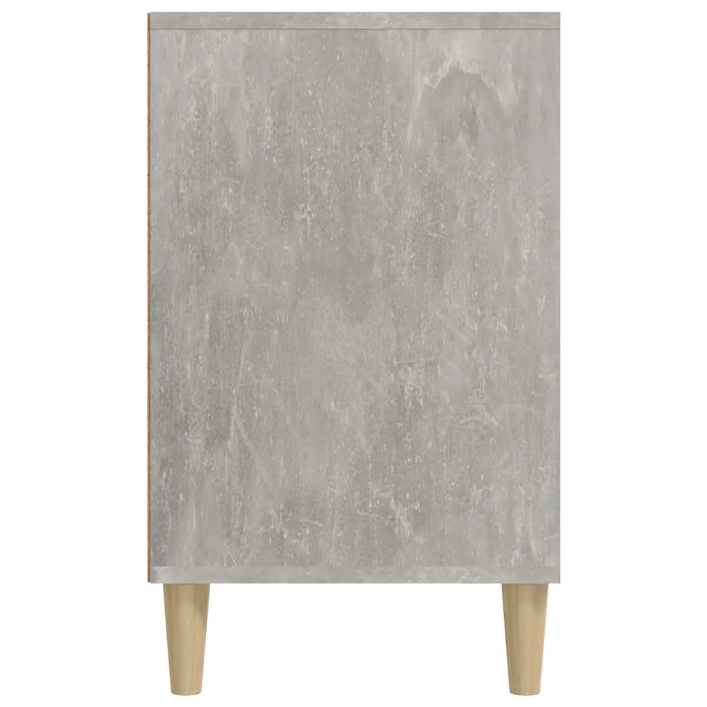 Scarpiera Grigio Cemento 102x36x60 cm in Legno Multistrato