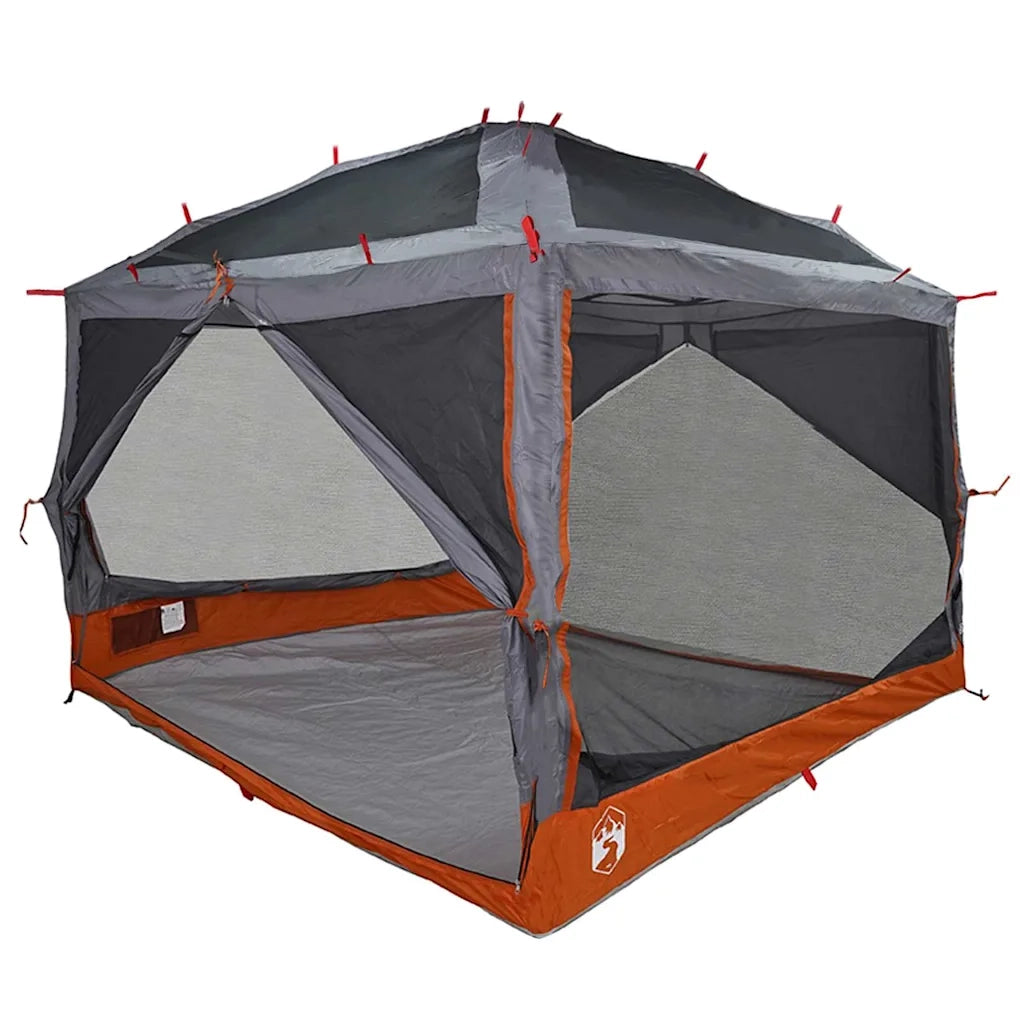 Tenda interna per 7 persone 7 persona Grigio e arancione 42004064