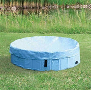 Copertura per piscina per cani Ø 160 cm - Blu chiaro