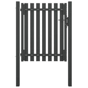 Cancello per Recinzione in Acciaio 1x1,5 m Antracite cod mxl 41282
