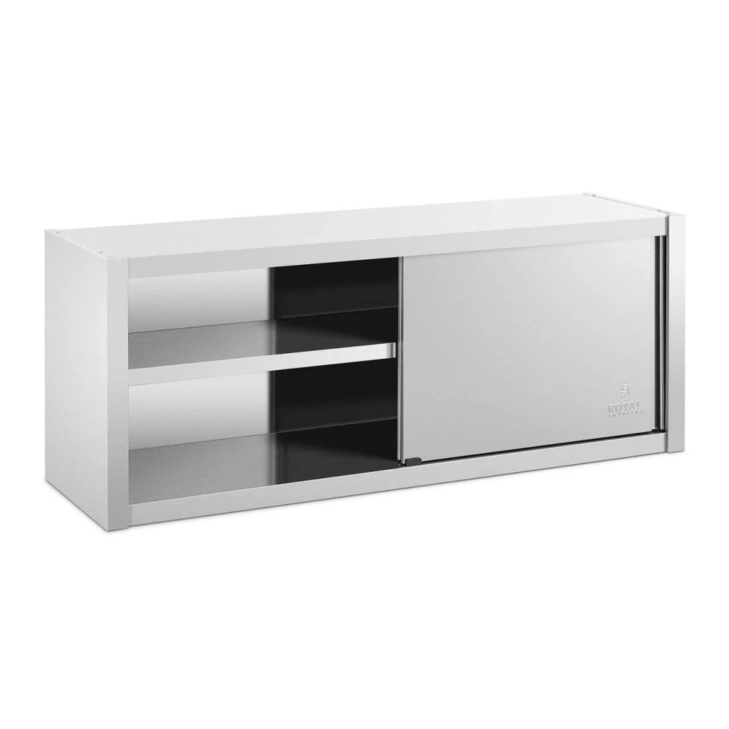 Pensile alto in acciaio inox per cucina mobiletto professionale - 150 x 45 cm 14_0000467