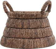 Cesto a mano - Contenitore decorativo - 42cm x 31cm x 42cm
