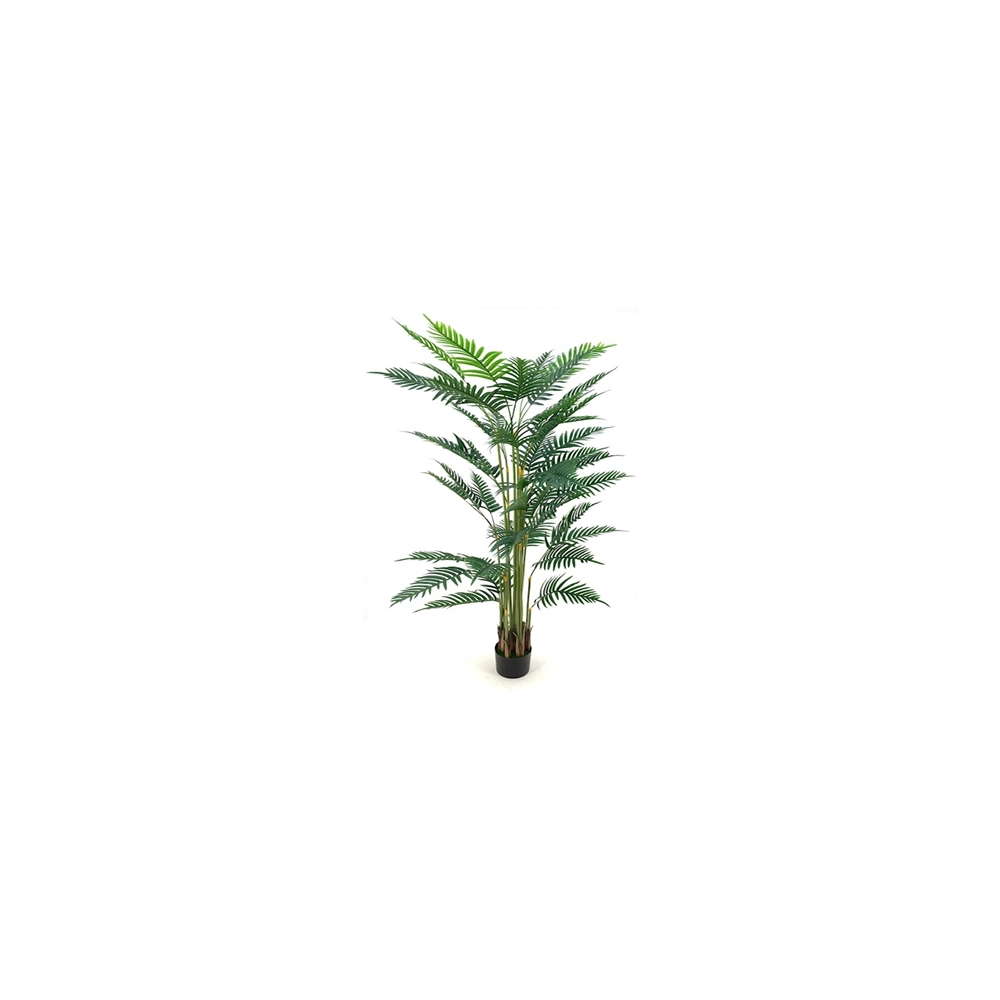 Pianta artificiale Palma Areca 180h con vaso