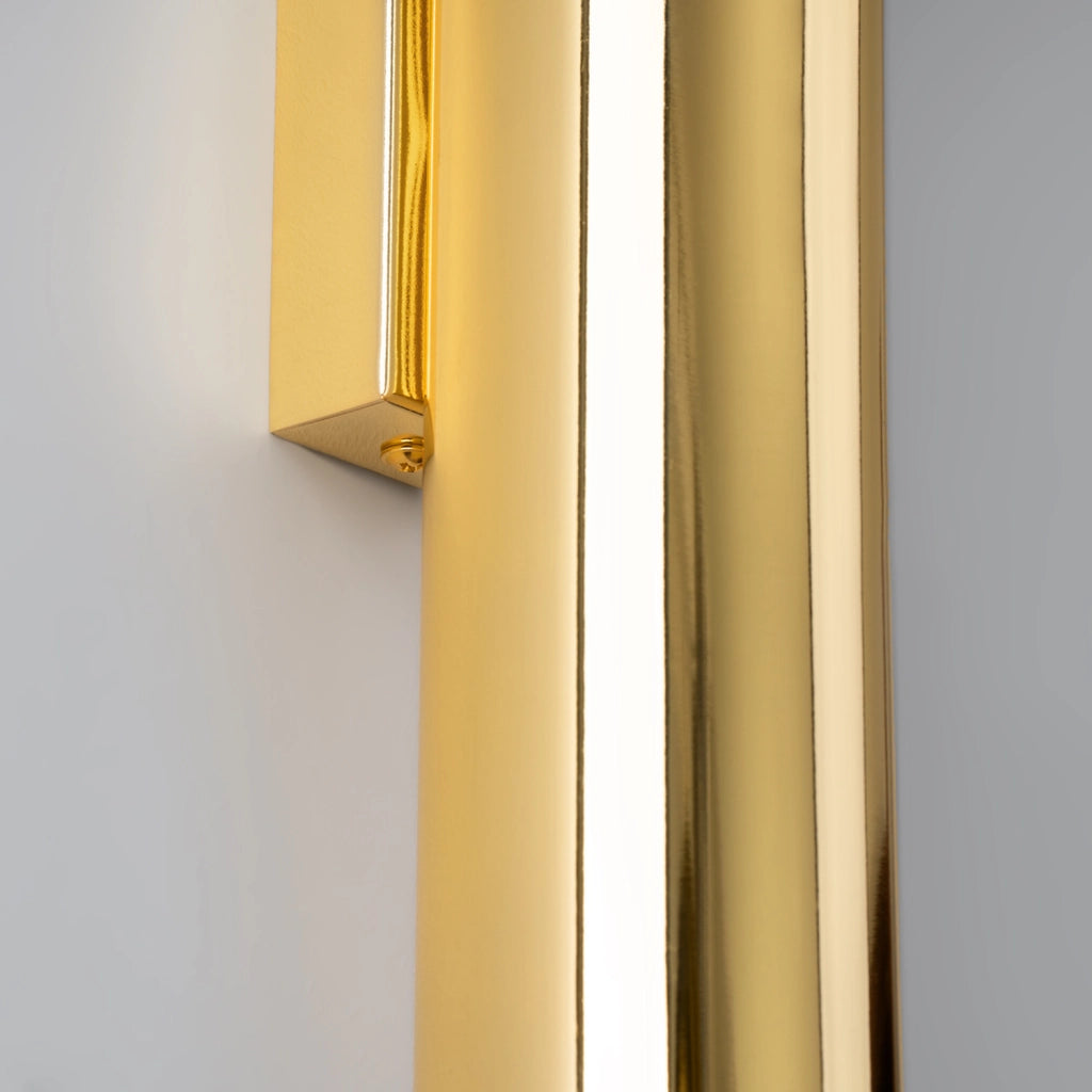 Applique parete oro tubo su-giù 2xGU10 MODENO Pure Lume