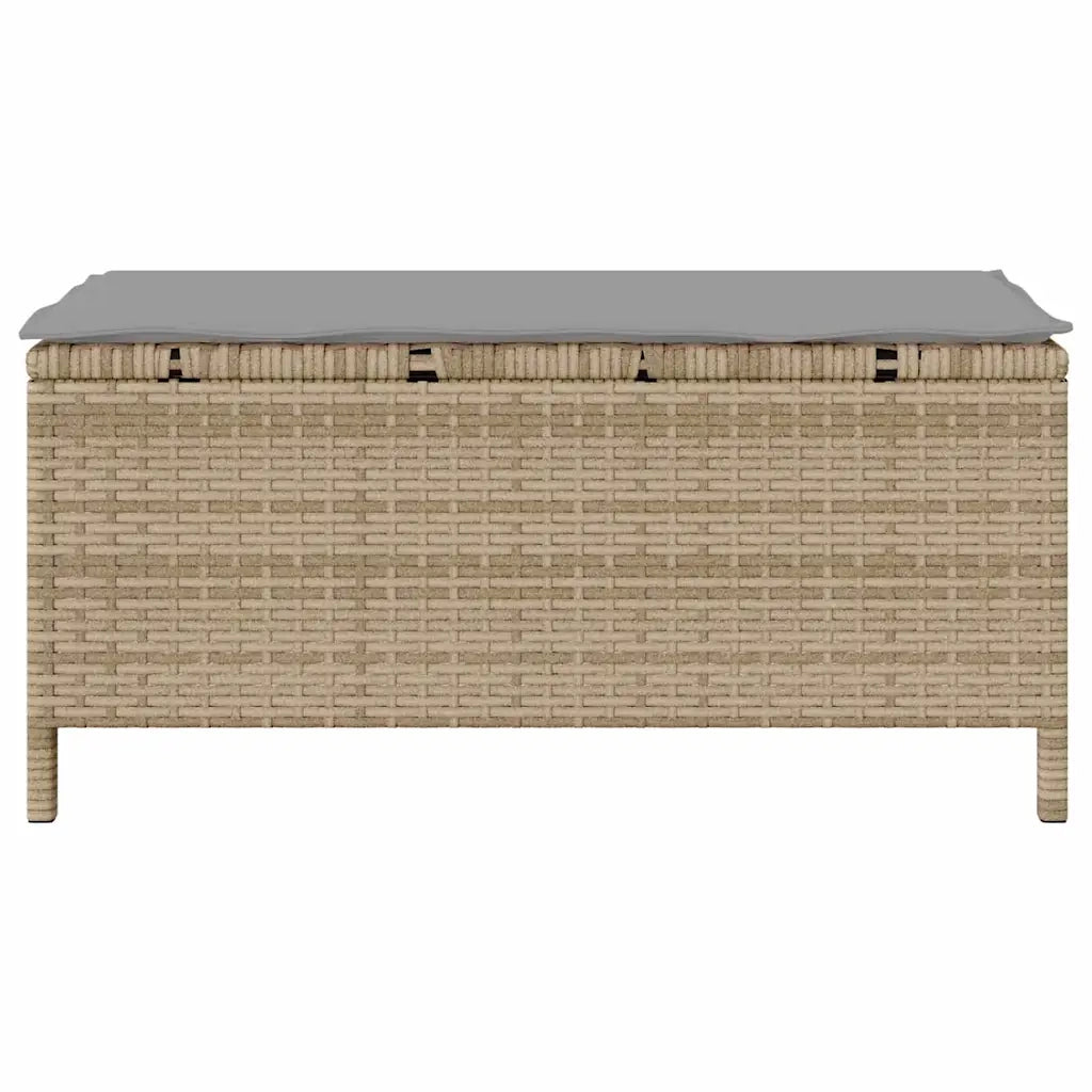 Set da Pranzo per Giardino | Set Salotto da Giardino Beige polyrattan