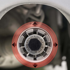 Set di espansori per tubi di scarico auto 3 pz. per tubi con Ø da 29 a 89 mm Con 3 estensori