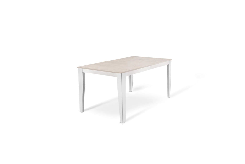 Tavolo Allungabile 156/316x90x76 cm in Melaminico Big Bianco