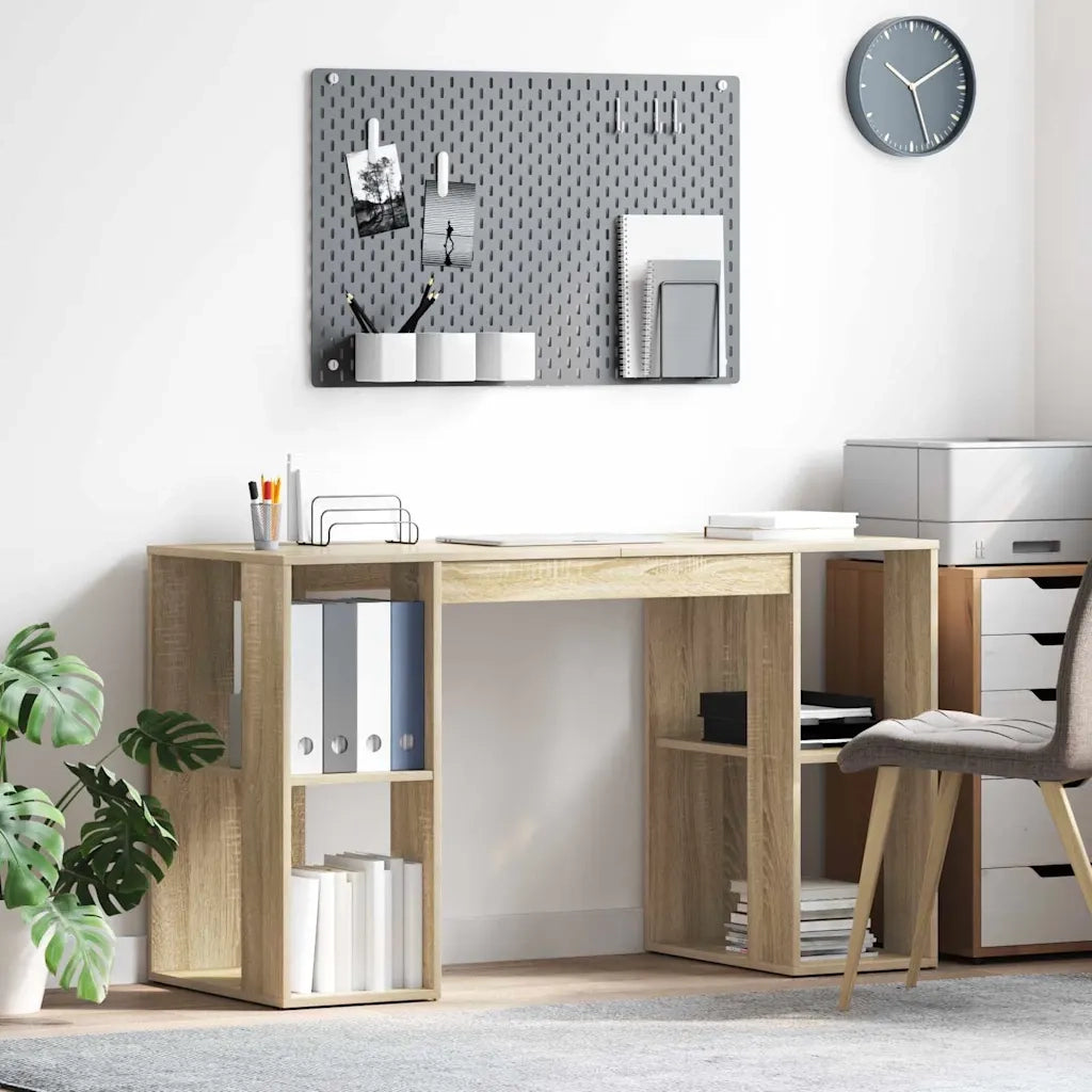 Scrivania Rovere Sonoma 130 x 50.5 x 75 cm Legno multistrato 869500