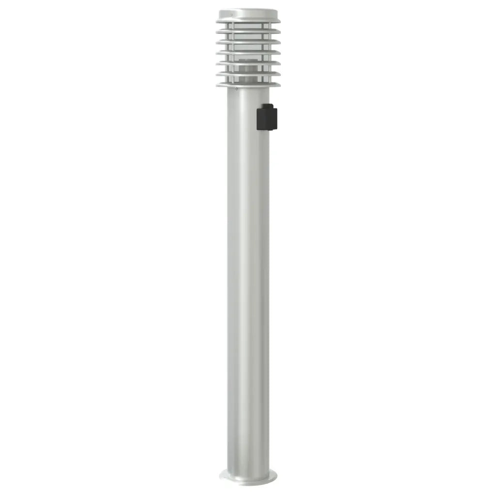 Lampada da Terra per Esterni Presa Argento 110 cm in Acciaio CFW9583794