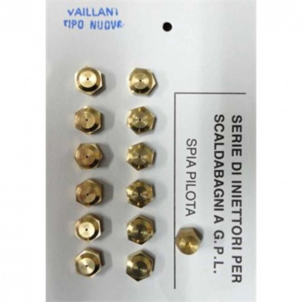 KIT UGELLI SCALDABAGNI A GAS VAILLANT TN PER GAS GPL PASSO 10LT - UNIVERSALE
