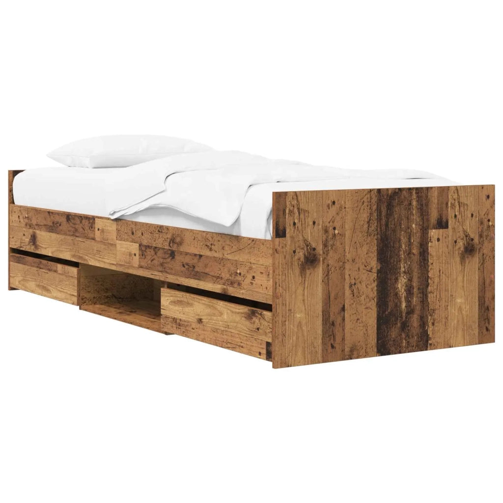 Struttura del letto Legno antico Legno ingegnerizzato 3429512