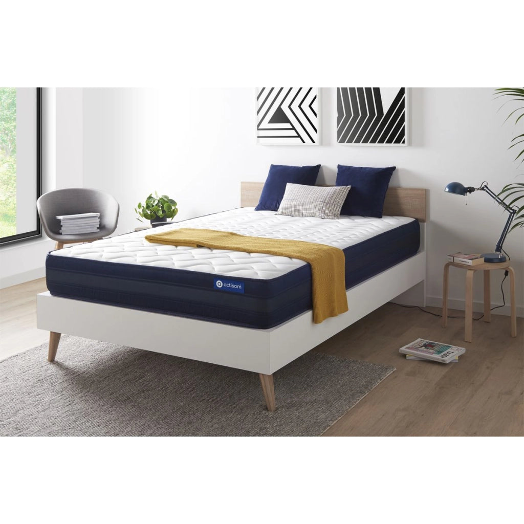 Materasso matrimoniale Actilatex tech 140x200cm - Spessore : 24cm - Lattice e memory foam - Molto rigido