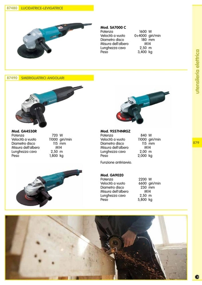 1cf makita confezione pz.50 disco ferro 115x1,0x22 cod:ferx.94435