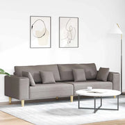Divano con cuscino Talpa 250 x 77 x 76 cm Tessuto 3335148