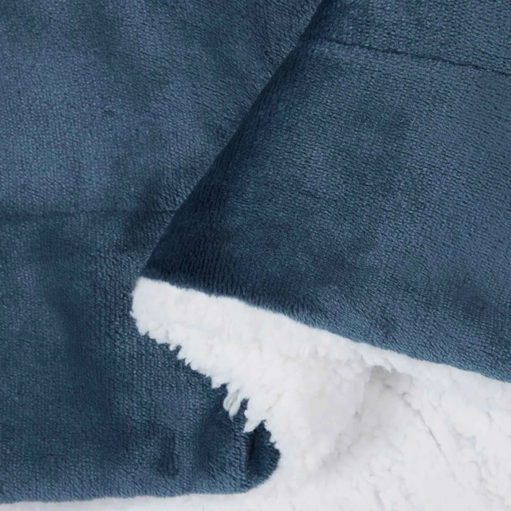 Coperta Blu navy 130 x 150 cm Panno