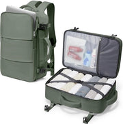 Rucksack da Viaggio Grande per Donne, Hand Luggage 40x20x25 per Ryanair, Borsa a Mano per Easyjet, Borsa da Viaggio per Laptop 14 Pollici impermeabile